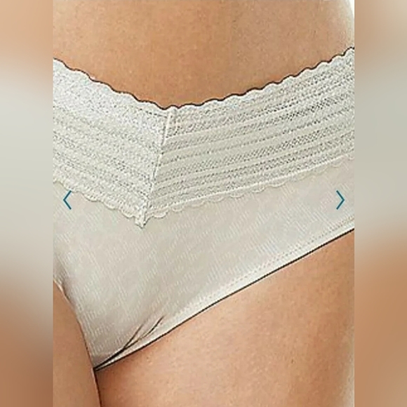 Warner's NO MUFFIN TOP Lace Hipster Panty INVERSE ANIMAL 5609J Sz 9/2XL. NWT - Picture 2 of 8